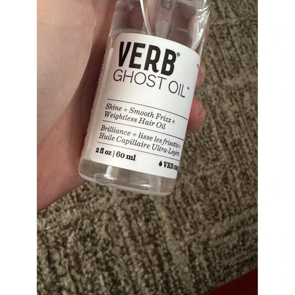 Verb Ghost Oil Weightless Hair Oil 2 fl oz 60 ml Moringa Oil Frizz Control Shine